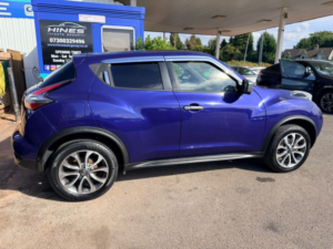 2018 Nissan Juke 1.2 Dig-T Tekna SUV 5dr Petrol Manual Euro 6 (s/s) (115 Ps) in Blue — image 2
