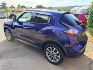 2018 Nissan Juke 1.2 Dig-T Tekna SUV 5dr Petrol Manual Euro 6 (s/s) (115 Ps) in Blue — image 4