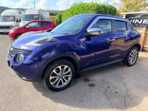 2018 Nissan Juke 1.2 Dig-T Tekna SUV 5dr Petrol Manual Euro 6 (s/s) (115 Ps) in Blue — image 5