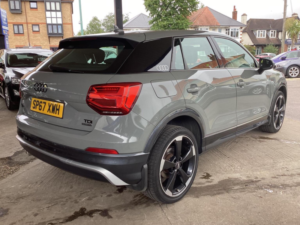 2017 Audi Q2 2.0 Tdi Edition 1 S Tronic Quattro Euro 6 (s/s) 5dr in Grey — image 4