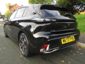 2023 Peugeot 308 1.2 Puretech Allure Premium - Repaired - Cat S in Black — image 5