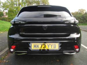2023 Peugeot 308 1.2 Puretech Allure Premium - Repaired - Cat S in Black — image 6