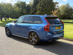 2020 Volvo Xc90 2.0 B6 Mhev R-Design Pro SUV 5dr Petrol Hybrid Auto 4WD Euro 6 (s/s) (300 Ps) in Blue — image 3