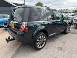 2013 Land Rover Freelander 2 2.2 Sd4 Hse Lux SUV 5dr Diesel Commandshift 4WD Euro 5 (190 Ps) in Green — image 3