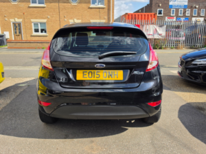 2015 Ford Fiesta 1.25 Zetec Hatchback 3dr Petrol Manual Euro 6 (82 Ps) in Black — image 4