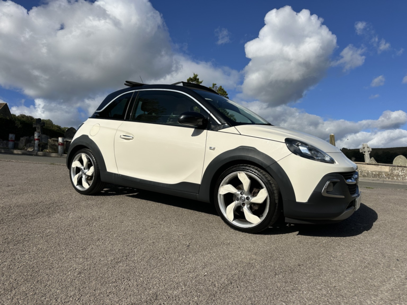 2014 Vauxhall Adam 1.4 16v Rocks Air in White — image 1