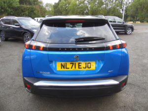 2021 Peugeot E-2008 50kwh Gt Auto 5dr in Blue — image 6