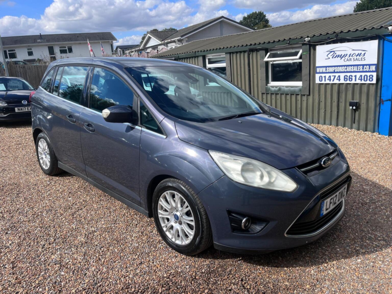 2012 Ford Grand C-Max 1.6 Tdci Titanium Euro 5 5dr in Blue — image 1