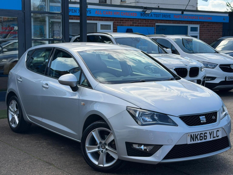 2016 SEAT Ibiza 1.2 Tsi Fr Euro 6 5dr in Silver — image 1