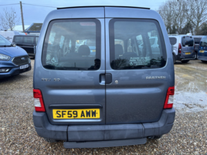 2009 Peugeot Partner 1.4 Wav Wheelchair Accessible Vehicle Combi in Grey — image 3