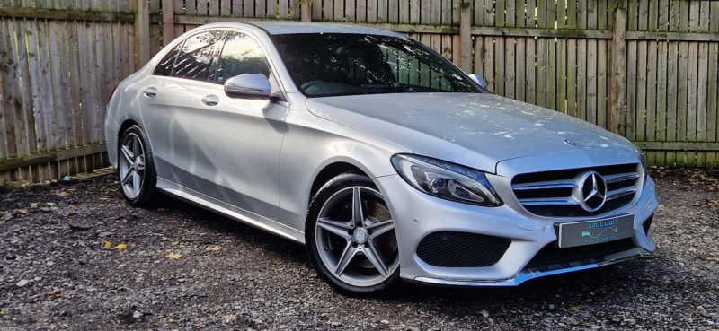 2016 Mercedes-Benz C Class 2.1 C250d Amg Line 7g-Tronic+ Euro 6 (s/s) 4dr in Silver — image 1