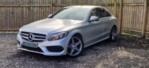 2016 Mercedes-Benz C Class 2.1 C250d Amg Line 7g-Tronic+ Euro 6 (s/s) 4dr in Silver — image 4