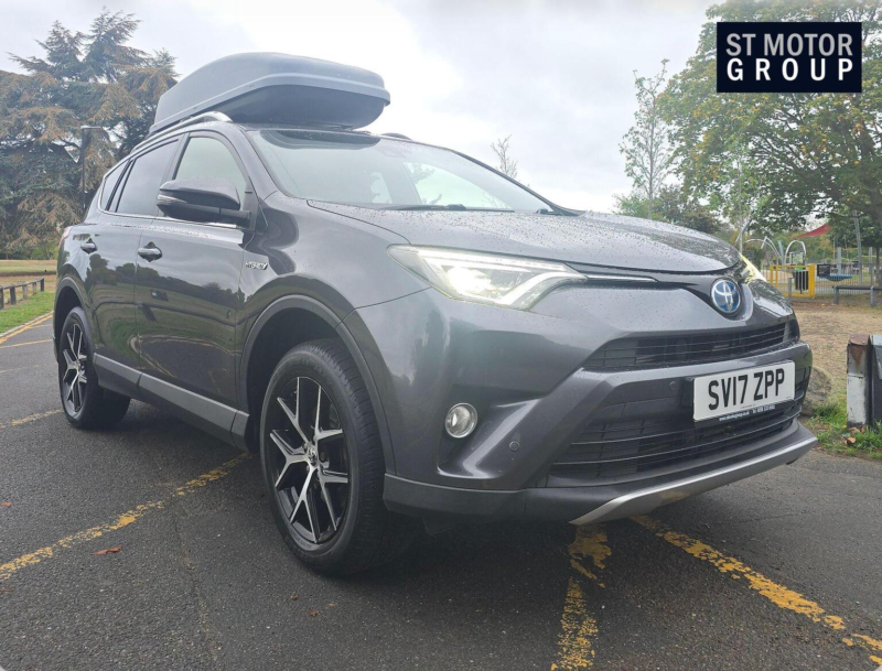 2017 Toyota Rav4 2.5 Vvt-H Icon CVT 4WD Euro 6 (s/s) 5dr (safety Sense, Nav) in Grey — image 1