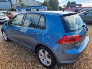2016 Volkswagen Golf 1.4 Tsi Bluemotion Tech Match Edition Euro 6 (s/s) 5dr in Blue — image 4
