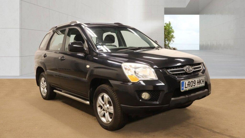 2009 Kia Sportage 2.0 Crdi Xe 2WD 5dr in Black — image 1