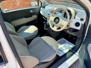 2010 Fiat 500 1.2 Lounge Euro 5 (s/s) 3dr in White — image 6