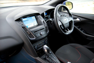2017 Ford Focus St-Line 1.5 Tdci 5-Door Powershift Auto - 22,500 Miles - Sync 3 Sat Nav, 18inch Alloys - Fsh - Blue in Blue — image 3
