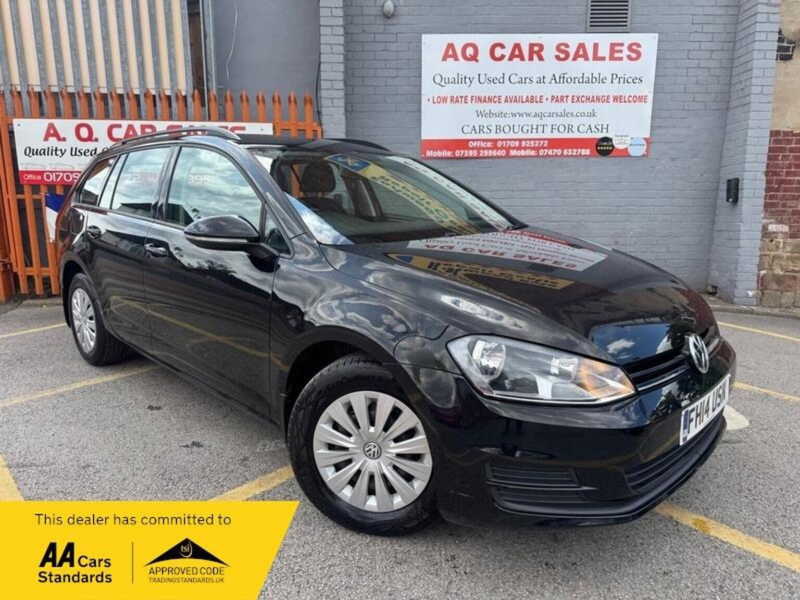 2014 Volkswagen Golf 1.2 Tsi Bluemotion Tech S Euro 5 (s/s) 5dr in Black — image 1