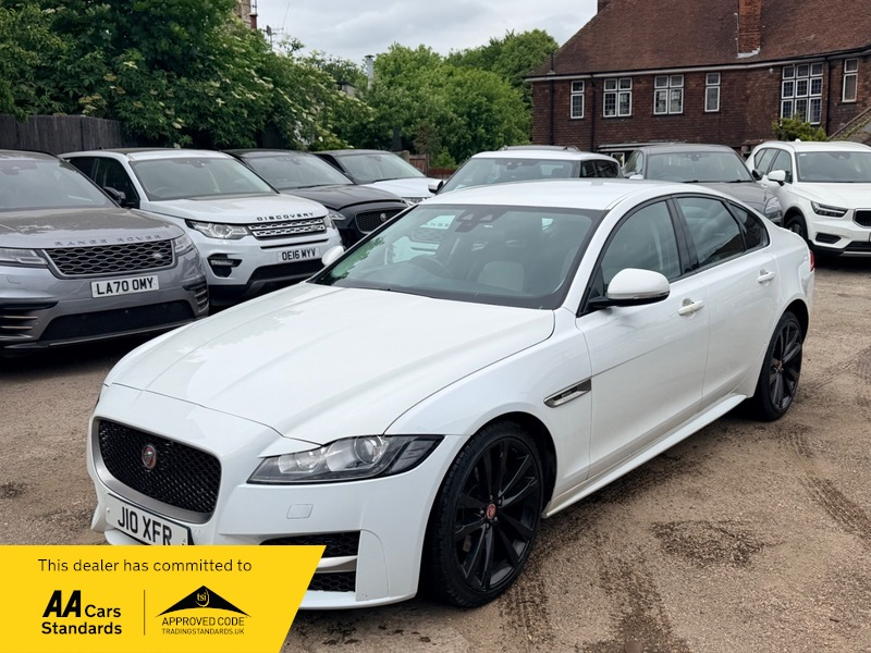2017 Jaguar Xf D R-Sport in White — image 1