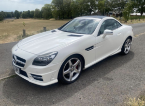 2013 Mercedes-Benz Slk 3.5 Slk350 Blueefficiency Amg Sport in White — image 3