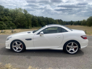 2013 Mercedes-Benz Slk 3.5 Slk350 Blueefficiency Amg Sport in White — image 4