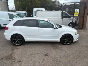 2012 Audi A3 2.0 Tdi Black Edition Sportback 5dr Diesel Manual Euro 5 (s/s) (170 Ps) in White — image 2