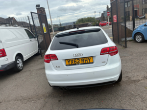2012 Audi A3 2.0 Tdi Black Edition Sportback 5dr Diesel Manual Euro 5 (s/s) (170 Ps) in White — image 4