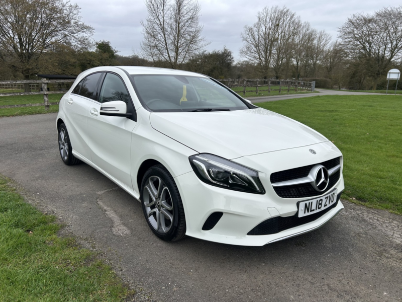 2018 Mercedes-Benz A Class 1.6 A160 Sport Edition in White — image 1