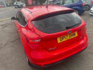 2017 Ford Focus 1.0t Ecoboost Titanium Hatchback 5dr Petrol Manual Euro 6 (s/s) (125 Ps) in Red — image 6