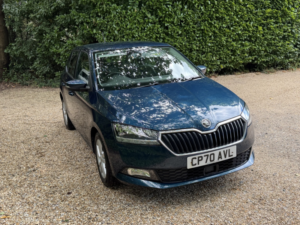 2020 Skoda Fabia 1.0 Tsi Se in Blue — image 3