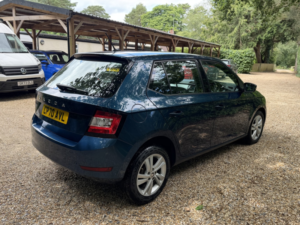 2020 Skoda Fabia 1.0 Tsi Se in Blue — image 4