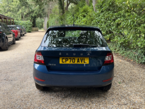 2020 Skoda Fabia 1.0 Tsi Se in Blue — image 5