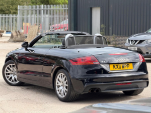 2011 Audi Tt 1.8 Tfsi Roadster Euro 5 2dr in Black — image 3
