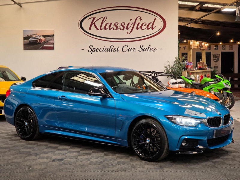 2017 BMW 4 Series 3.0 430d M Sport Auto Xdrive Euro 6 (s/s) 2dr in Blue — image 1