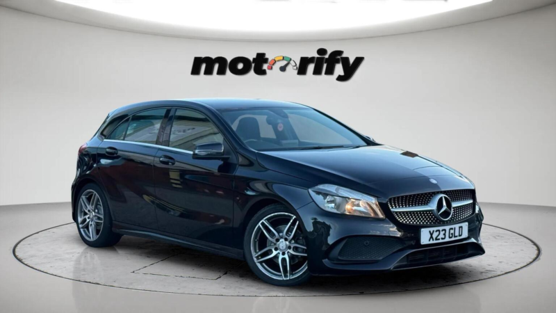 2017 Mercedes-Benz A Class 2.1 A200d Amg Line (executive) Euro 6 (s/s) 5dr in Black — image 1