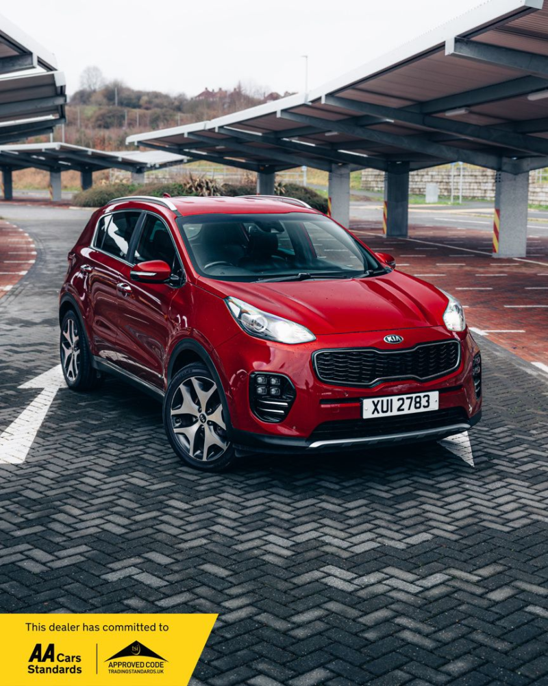 2016 Kia Sportage 2.0 Crdi Gt-Line SUV 5dr Diesel Manual AWD Euro 6 (134 Bhp) in Red — image 1