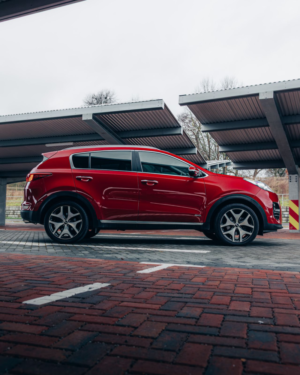 2016 Kia Sportage 2.0 Crdi Gt-Line SUV 5dr Diesel Manual AWD Euro 6 (134 Bhp) in Red — image 3