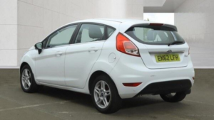 2013 Ford Fiesta 1.6 Zetec Powershift Euro 5 5dr in White — image 4