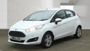 2013 Ford Fiesta 1.6 Zetec Powershift Euro 5 5dr in White — image 6