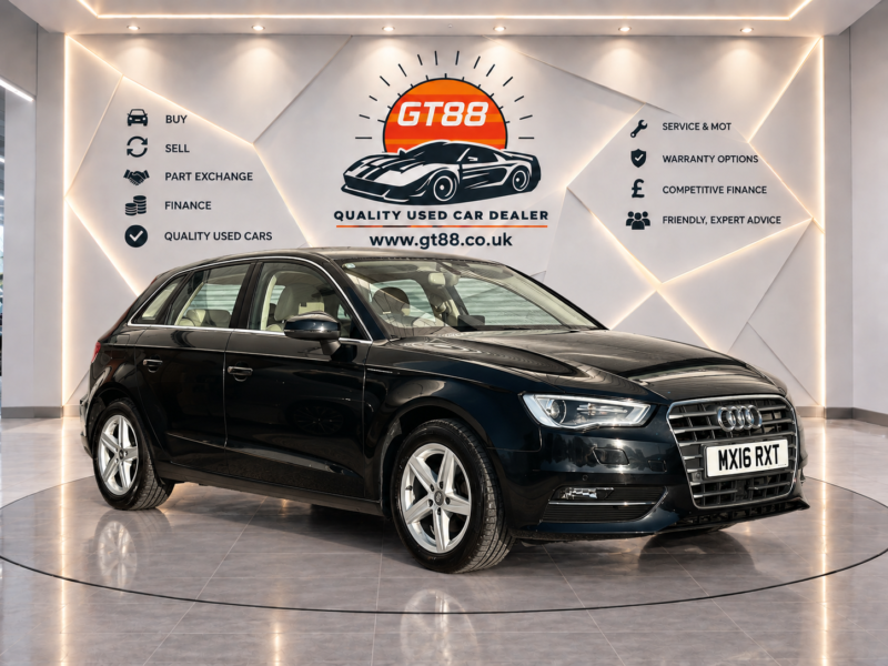2016 Audi A3 Audi A3 1.4 Tfsi S Line Sportback S Tronic Euro 6 in Black — image 1