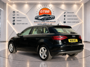 2016 Audi A3 Audi A3 1.4 Tfsi S Line Sportback S Tronic Euro 6 in Black — image 2