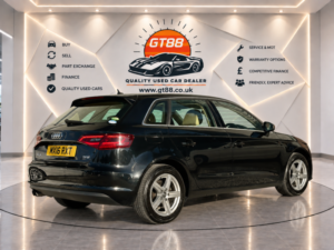 2016 Audi A3 Audi A3 1.4 Tfsi S Line Sportback S Tronic Euro 6 in Black — image 4