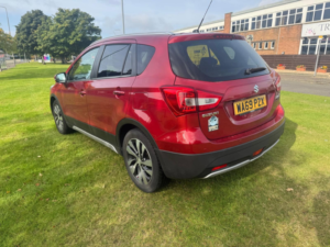 2019 Suzuki Sx4 S-Cross 1.0 Boosterjet Sz-T SUV 5dr Petrol Auto Euro 6 (s/s) (111 Ps) in Red — image 3