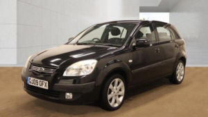 2009 Kia Rio 1.5 Crdi Black 5dr in Black — image 3