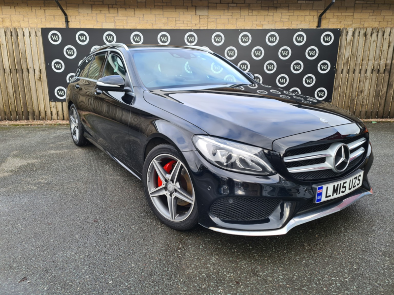 2015 Mercedes-Benz C Class 2.0 C200 Amg Line in Black — image 1