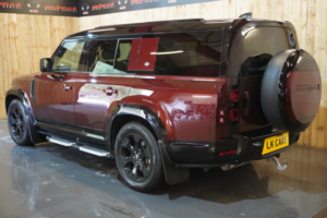 2023 Land Rover Defender 130 3.0 D300 Mhev X-Dynamic Hse in Red — image 4