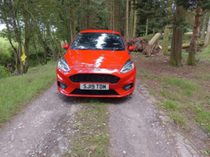 2019 Ford Fiesta 1.0t Ecoboost St-Line Euro 6 (s/s) 5dr in Red — image 2