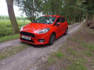 2019 Ford Fiesta 1.0t Ecoboost St-Line Euro 6 (s/s) 5dr in Red — image 3