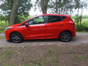 2019 Ford Fiesta 1.0t Ecoboost St-Line Euro 6 (s/s) 5dr in Red — image 5