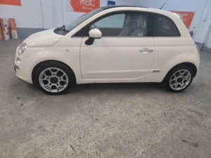 2011 Fiat 500 1.2 Lounge Euro 5 (s/s) 3dr in White — image 5